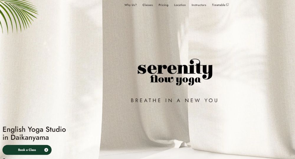 恵比寿のヨガスタジオ_Serenity Flow Yoga